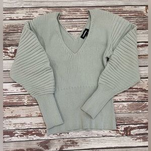Light blue Express sweater